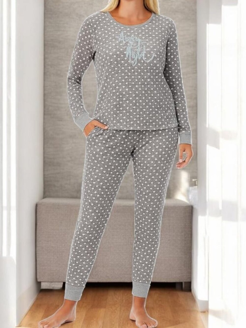 EUC JANE & BLEECKER ( MED ) 2PC. Pajama/Lounge Set for Women